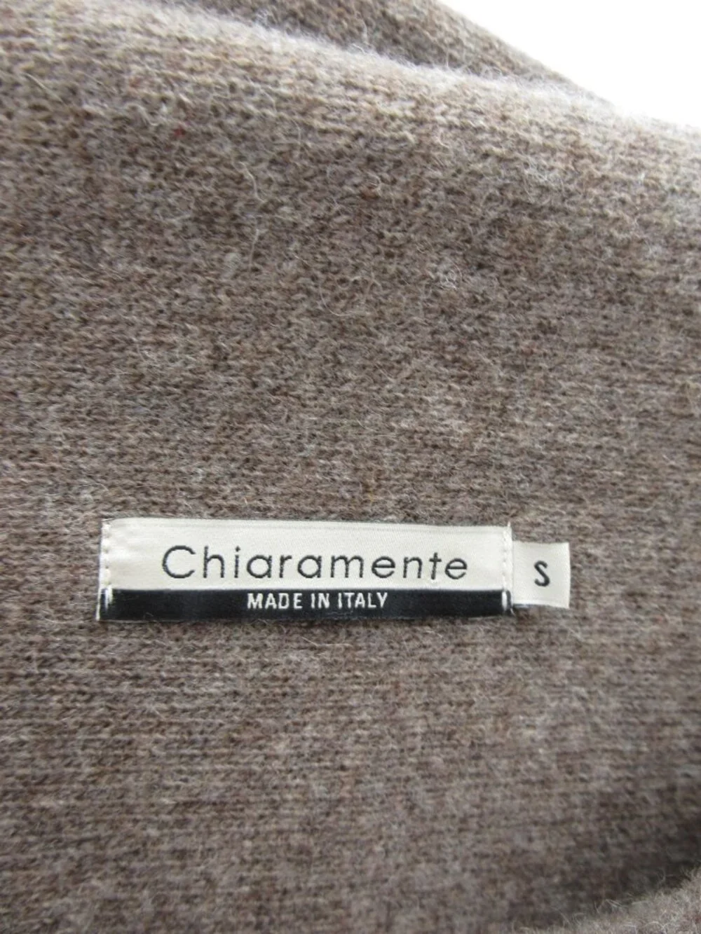 Chiaramente Sweater Small Wool Drape Wrap Lagenlook Artsy Italy * - Picture 9 of 12